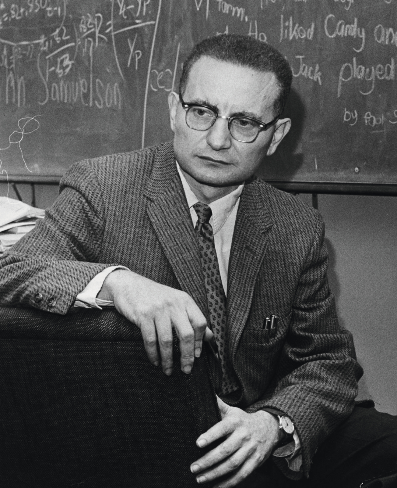 Paul Samuelson, cherche centrisme économique désespérément